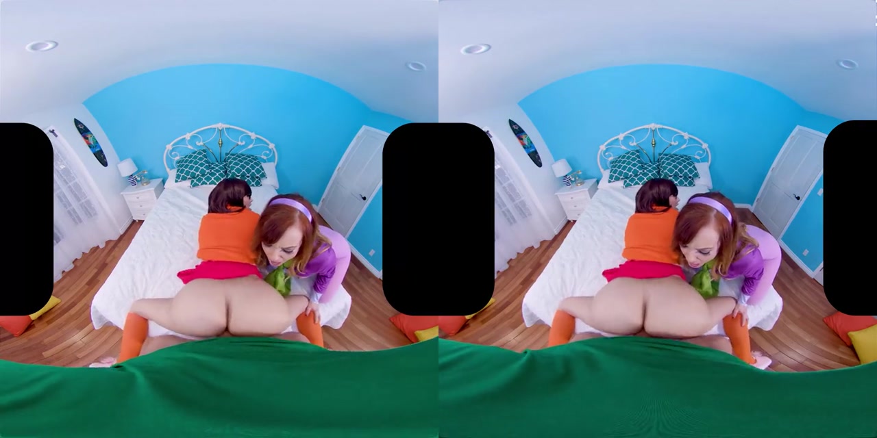 Velma ve Daphne Scooby Doo Parodisinde Shaggy’nin Büyük Sik Gizemini Çözüp Cezalandırıyor